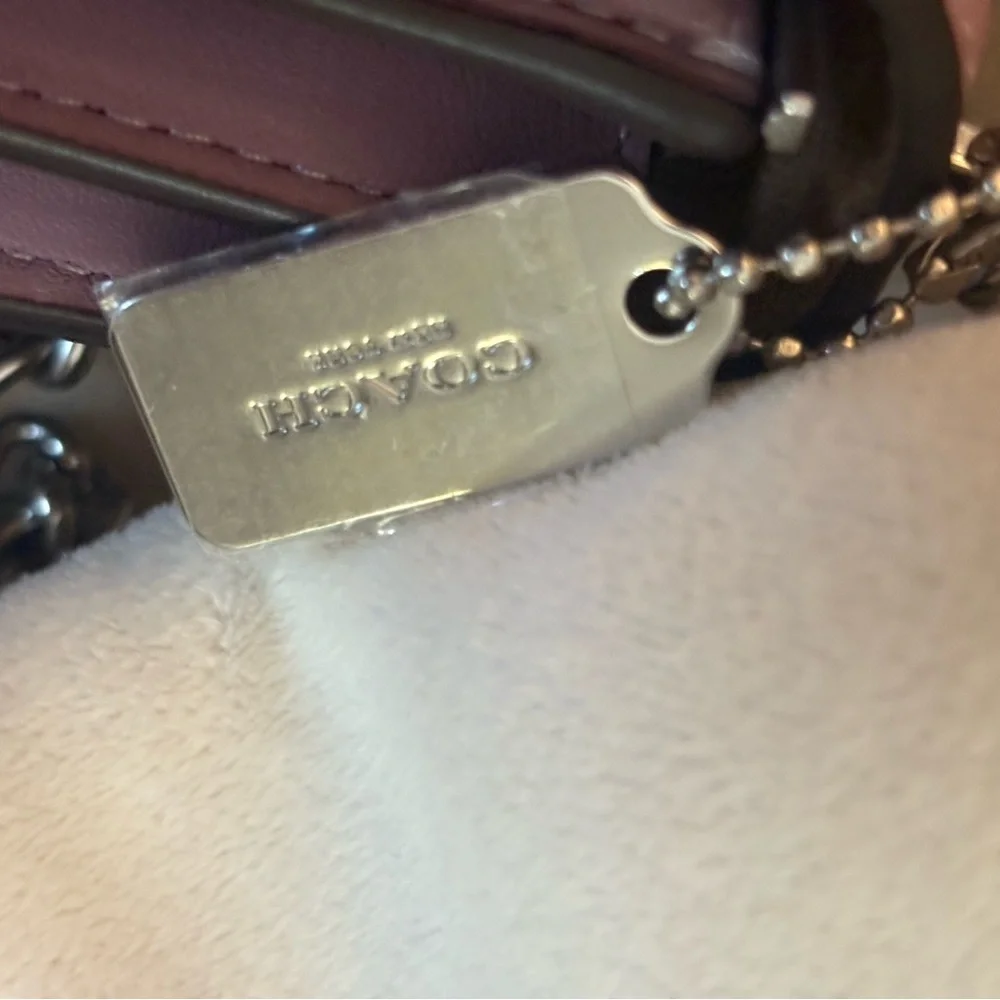 Coach mini Claire Crossbody with floral ,with mini wallet with umbrella - Picture 6 of 9